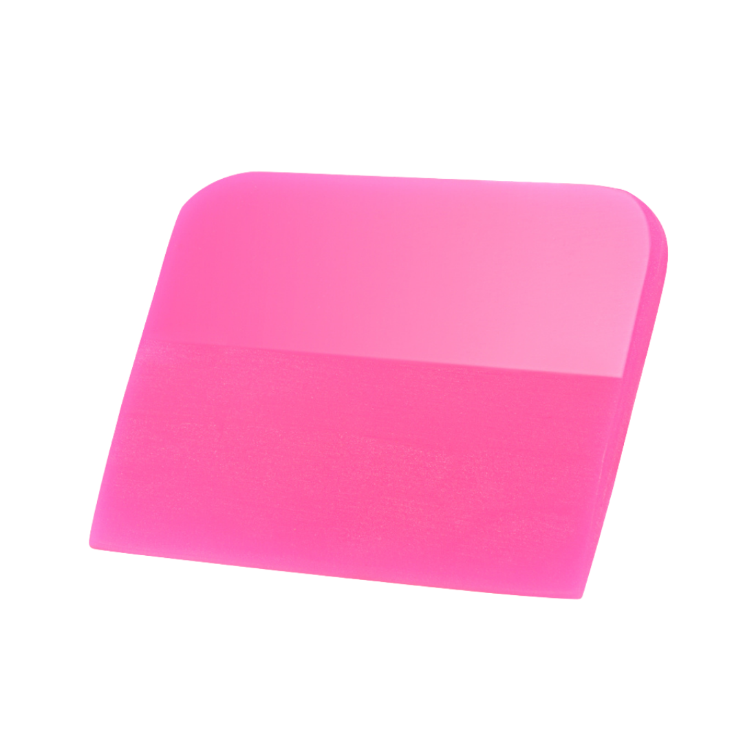 سكويجي مطاطية وردية 10x7.5 سم (90 درجة)