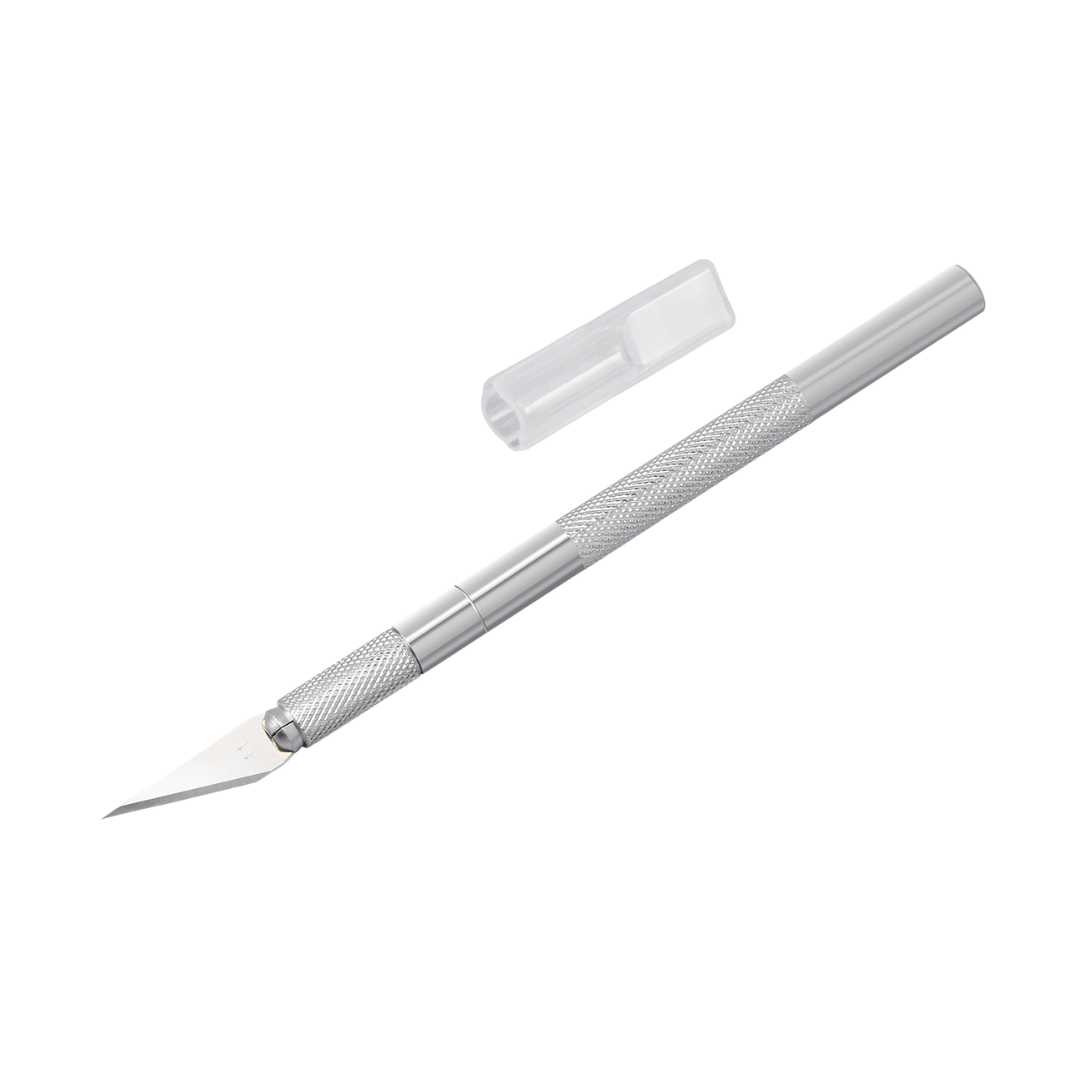 سكين إكس أكتو الفضي