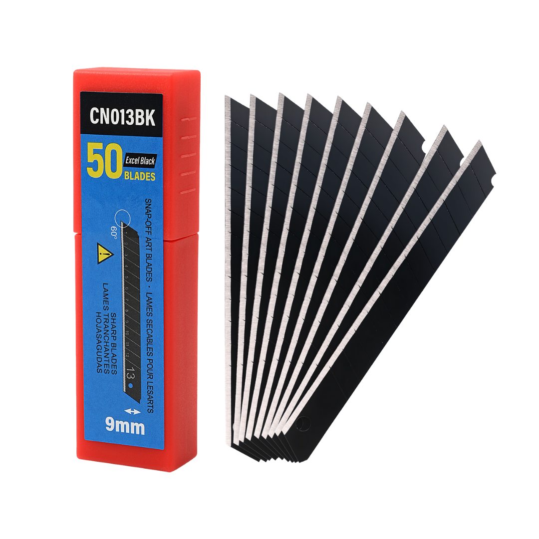 شفرة فولاذ كربوني 9مم، 60 درجة